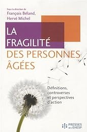 La  fragilité des personnes âgées