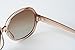 corciova Simple Casual Women's Polarized Sunglasses Uv400 Dark Champagne Frame Brown Lens