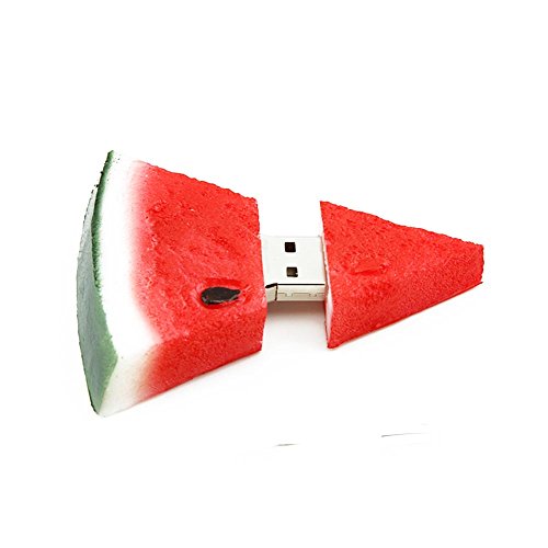 CHUYI 5x16GB Fruits USB Flash Drive USB 2.0 Stick Cute Pineapple Carrot Banana Strawberry Watermelon Pen drive Gift Memory Stick U Disk (Pack of 5 Fruits)
