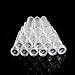 Canomo Flower Water Tubes Clear Plastic Floral Tubes for Flower Arrangements, 2-7/8 Inches, Transparent(30 Pack)