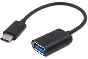 BUBUCAM USB-C Adapter to USB-A Female Cable OTG Plug for Samsung Mobile Phone Huawei Mac Lap