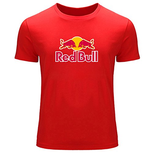 Red Bull Logo For Men's T-shirt Tee - Want It All
