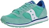 Saucony Originals Women's Jazz Lowpro Classic Retro Running Shoe, Mint/Blue, 5.5 M US