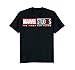 Marvel Studios First Ten Years White Logo Graphic T-Shirt T-Shirt