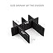 Makeup Train Case, Fortech Portable Travel Makeup Cosmetic Bag with Adjustable Dividers