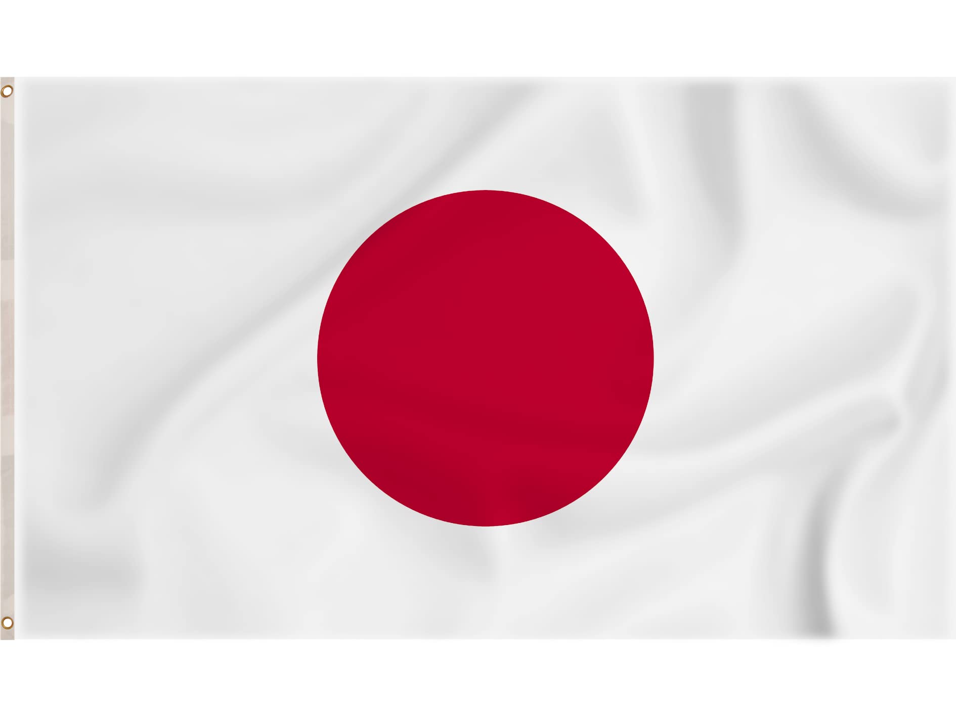 Storm&Lighthouse Japan Flag Asian Flags Japanese 5ft x 3ft with Eyelets