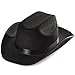 Funny Party Hats Black Cowboy Hat - Cowboy Hats - Western Hat - Unisex Adult Cowboy Hat - Cowboy Costume Accessories