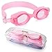 aegend Swim Goggles Kids Swimming Goggles Pink