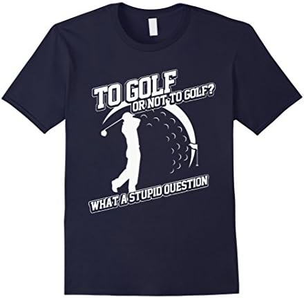 Men's To Golf or Not To Golf T-shirt 3XL Navy