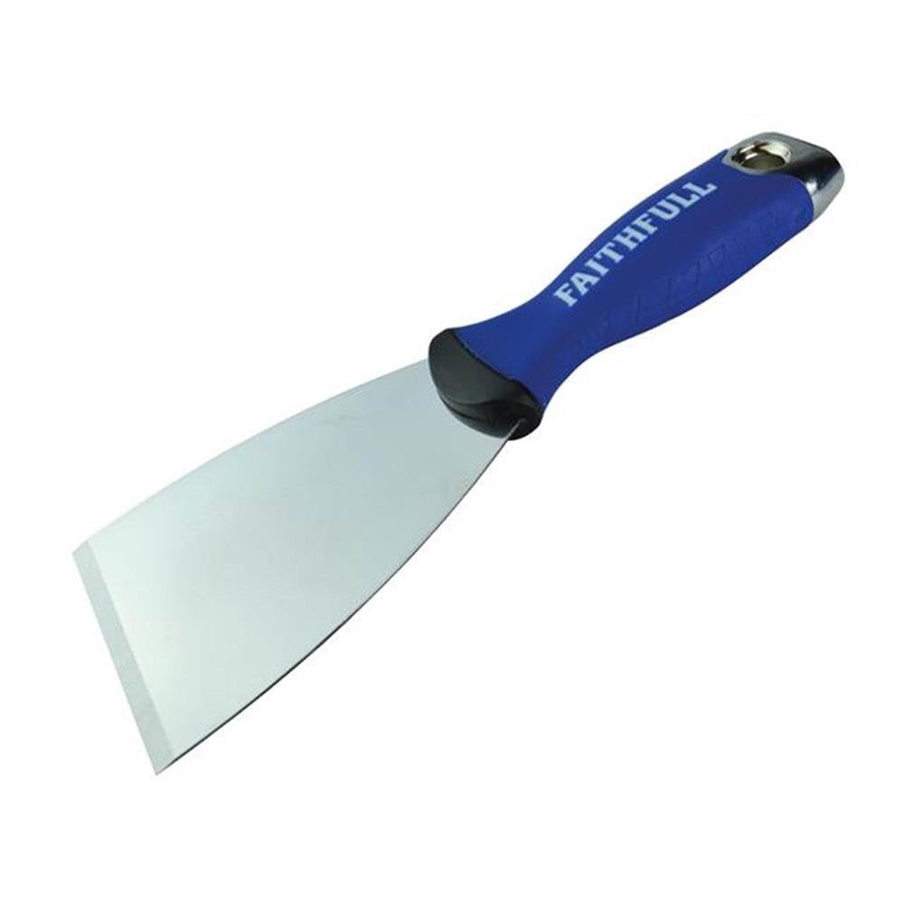 Faithfull FAISGSK100ME Soft-Grip Stripping Knife 100 mm