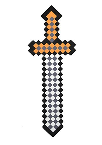 Pixelated Sword 18in- Assorted