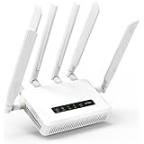 GL.iNet GL-X3000 (Spitz AX) 5G NR AX3000 Cellular Gateway Router, Wi-Fi 6, Detachable Antennas, Dual-SIM, RV, T-Mobile & AT&T