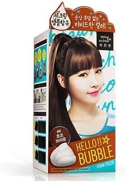 Miseenscene Hello Bubble Foam Color 6n Choco Brown by Mise En Scene