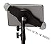 Ipad Tablet Tripod Stand Mount, Vstyle Height Adjustable 20 to 60 Inch Tablet Floor Tripod Holder Mount for iPad 1,2,3,4, iPad Mini, iPad Air, Samsung Galaxy and More 7