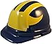 WinCraft NCAA College Ratchet Suspension Hardhats - Michigan Wolverines Hard Hats