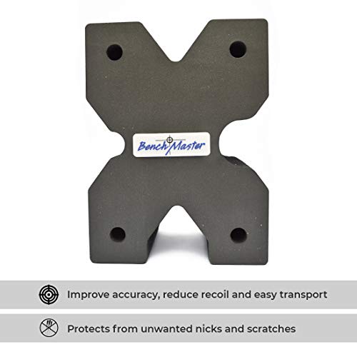 BenchMaster Shooting Rests, Rifle Blocks, Made of HighDensity Foam