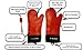 Skenda Silicone professional Oven Mitts -2 Heat Resistant Cooking Mitts Gloves Great As A Grilling Gloves, BBQ Gloves Or Cooking Mitts - Free E-books ( 5 ) And Pastry Brush -Extra Long Oven Mitts.
