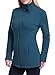 Ninedaily Women Long Sleeve Pocket Button Crewneck Full Zip Up Hoodie Jacket