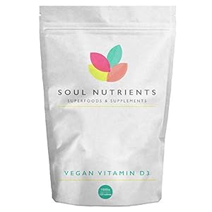 Vegan Vitamin D3 1000iu- NHS Recommended Daily Amount- 120 Tablets