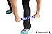 Elite Rubber Calf Roller - Purple, Massage Stick for Legs and Sore Muscles, Shin Roller for Shin Splints
