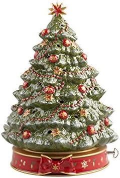 Amazon Com Villeroy Boch Toy S Delight Christmas Tree With Music Collectible Figurines Kitchen Dining