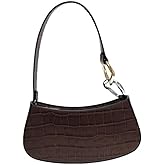 STAUD Women's Ollie Croc Embossed Leather Shoulder Bag