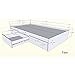 Avenue Twin Size Storage Bed 223906 from Nexera, Black