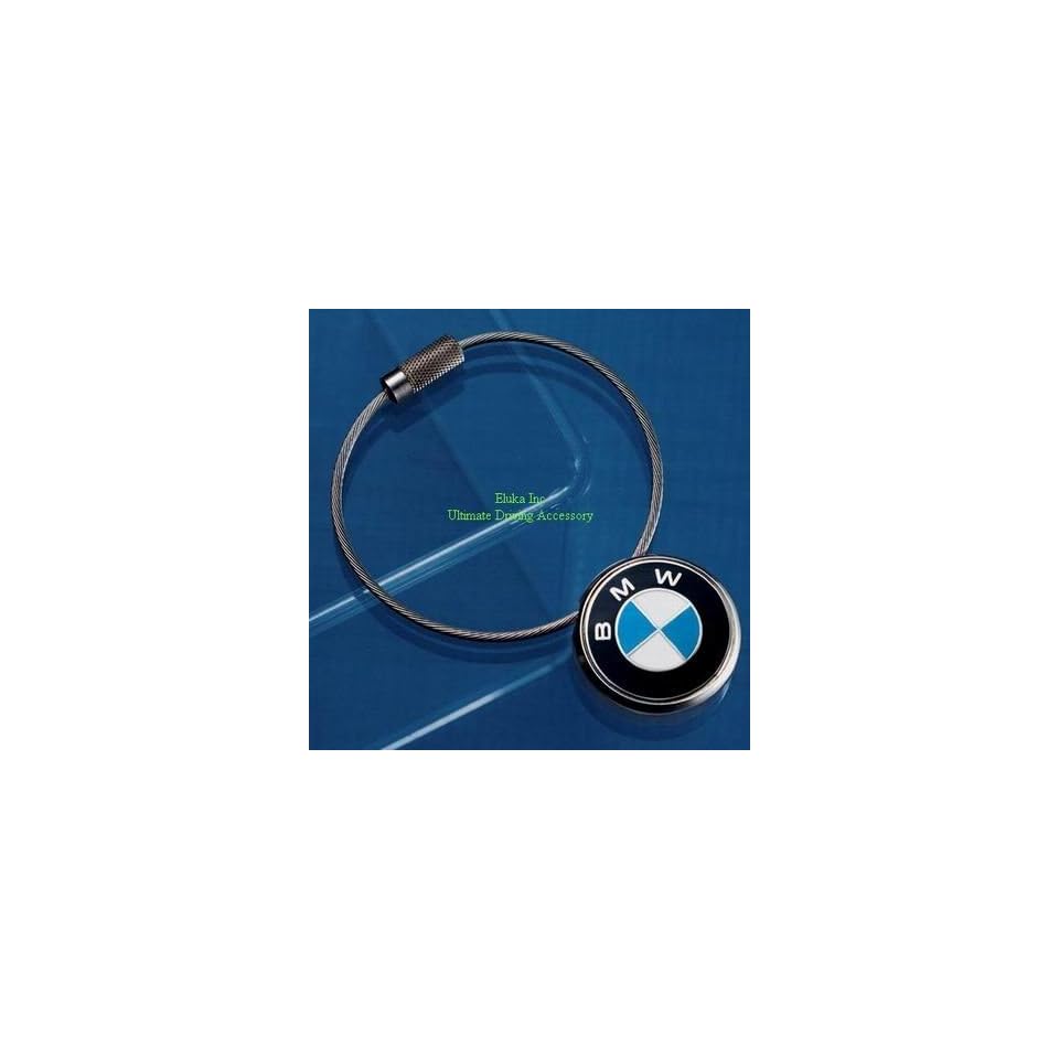 BMW Genuine Roundel Horseshoe Key Chain Ring OEM on PopScreen