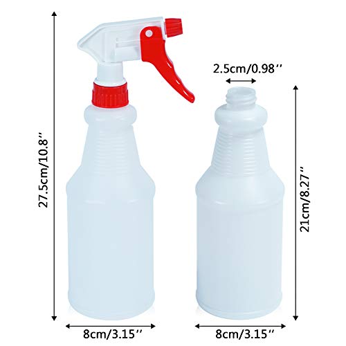 Cosywell Plastic Spray Bottles 750 ml Heavy Duty Spraying Bottle Leak