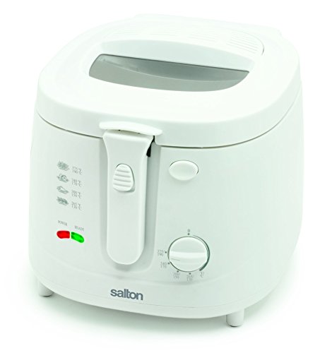 Click Here to See More Images Salton DF1240 Cool Touch Deep Fryer, 2.5-Liter, White