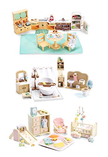 calico critters deluxe nursery set