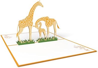 Giraffe Family Lovepop Card