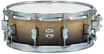 PDP 5.5" x 14" Concept Birch Snare Drum in Natural to Charcoal Fade