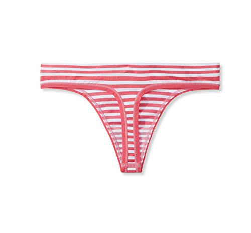 Mae Women's Seamless Thong, 5 Pack, Pink Multi, Small