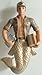 December Diamonds Special Delivery Glitter Merman Christmas Ornament 5590759 Gay