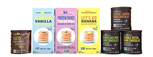 Chocolate Drink Mix Powder For Kids - All Natural, Dairy-Free, Vegan Chocolate Milk Mix - Just Add Any Milk Substitute - 14 oz (Pack of 2)