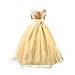 Acecharming Girls Flower Party Wedding Gown Bridesmaid Tulle Ruffle Dress