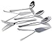 Complete Elegant 7 Piece Stainless Steel Hostess Serving Utensils Set