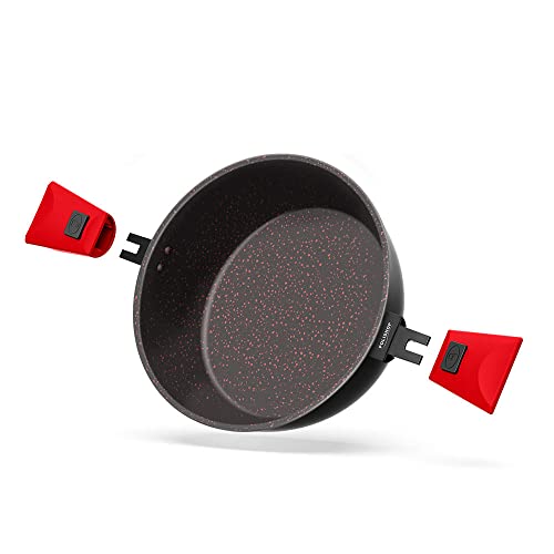 ICHEF POLISHOP Panela Ultra Family Size Shark Series Vermelha de 24cm
