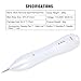 Mole Removal Sweep Spot Pen Kit, Portable USB Charging Professional Frechkle Remover Device For Skin with Dark Spot Tattoo Nevus Speckle Skin Tag Pigmentation Birth Mark