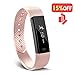 Arbily Fitness Tracker Watch,Activity Tracker Waterproof with Sleep Monitor,Smart Bracelet Smart Wristband Sport Pedometer Fitness Armbands Step Tracker Calorie Counter for Kids Women and Men(Pink)