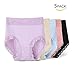 Mryumi Women Lace Panties Sexy Lingerie Cotton Underwear 5 Pack Waist Briefs