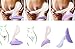 USUNO Portable Bikini Trimmer Shaver for Women Pubic Hair Razor Bikini Shaving Stencil Privates Shaper Secret Intimate Tools Kit, Set of 4 Styles. (Heart Straight Triangle Star)
