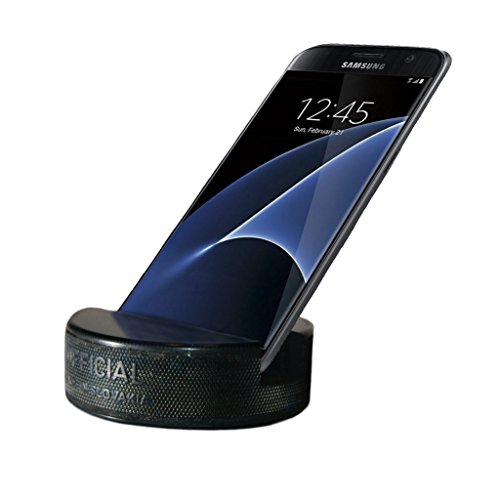 PUCKUPS - The Original Indestructible Hockey Puck Cell Phone Stand - The Best Universal Smartphone S - //coolthings.us