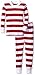 Sara's Prints Unisex Baby and Toddler Organic Cotton Long John Pajamas