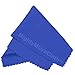 MightyMicroCloth Microfiber Eyeglass Cleaning Cloths – Lens Cleaner for Glasses, Electronics, Screens, Tablets – Clear Travel Pouch