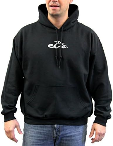 Orange County Choppers Mens Basic Hoody SweatShirt, Large,Black