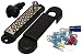(Black) 12 Terminal Distribution Block -BUSBAR- With Ring Terminals