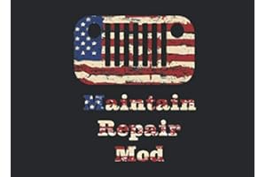 Maintain Repair Mod: Log-Book For Jeep Wrangler owner looking to keep track of maintenance, repairs and modifications.