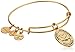 Alex and Ani Because I Love You Rafaelian Gold Bangle Bracelet